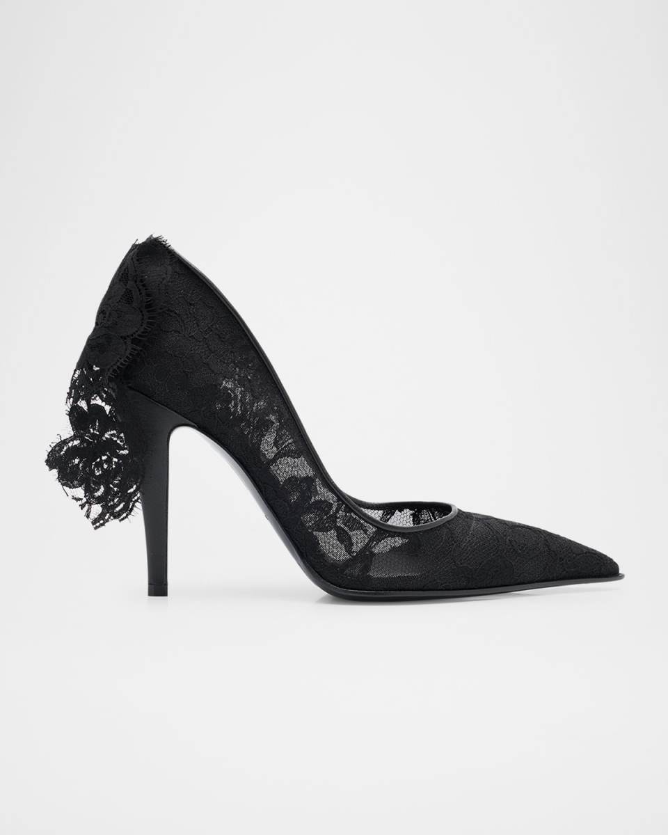 Floral Lace Pumps
